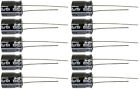 Uvz1a102mpd 10ut1000 Nichicon Lot Of Hi Temp Radial Capacitor 039517170807