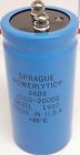 2000-200dc 36dx Sprague Powerlytic Capacitor
