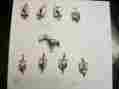 305m Arco Lot Of Variable Compression Mica Trimmers For Higher Voltage Applications