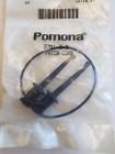 3781-8-0 Pomona Black Mini Grabber Test Clip Patch Cord