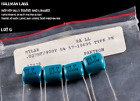 57-19695 273 J 348 Paktron Mylar Light Blue Drops Ra Ll Uf Tested Hallman
