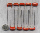 6ps-d50 Sprague 9 Orange Drops Capacitors