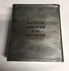 Axmj-6-8m 8 Mf 600wvdc Astron Vintage Astro Mfd Wvdc Paper In Oil Capacitors