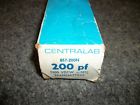 857-200n Centralab 200 Pf 7.500