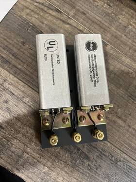 100026798 Abacon Telecommunications A-40ba Capacitor Assembly - 10074259 Pair 2