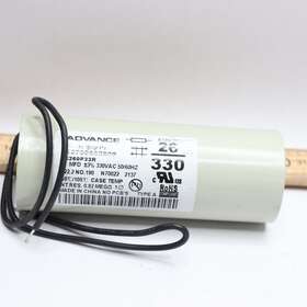 Advance 913700552809 Capacitor Dry 26 Mfd 3 Percent 330v