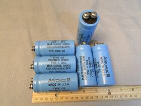 Cg522u030r3c3ph Aerovox 6 M Type Cg 5200mfd 30vdc Surge 45vdc Electrolytic Capacitors