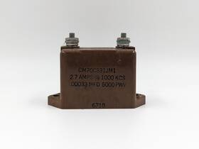 Cm70d103jm1 Aerovox 2.7 Amps / 1000 Kcs/ 0.00033 Mfd 33 Pf 3000 Pwv Mica Capacitor