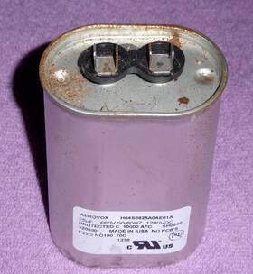 H64s6625a0ae01a Aerovox 25uf 660-vac 50/50hz 1200vdc Motor Run Capacitor