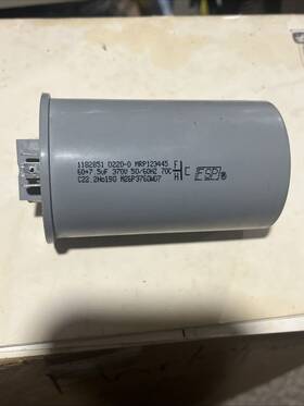 M26p3760w07 Aerovox 370v Motor Run Capacitor Dual Rating 60 7 5uf 370vac