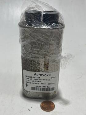 N50h2511gr Aerovox Run Capacitor 1.15 Uf 2500v 50/60hz
