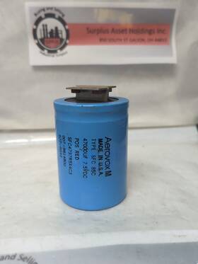 Sfc4737r5x4c3 Aerovox M Capacitor 47000uf 7.5vdc Pre-owned