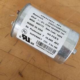 Z26s3760mt5a2 Aerovox Film Capacitor 60uf /-6% 370v 50/60hz 70c - Used