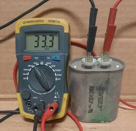 Z64p3735m Aerovox #z64p3735m Oval Capacitor 35 Uf 370vac Q167n