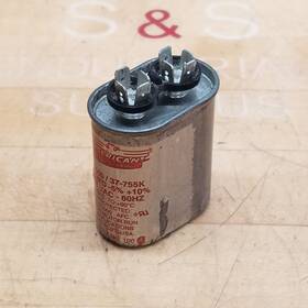 37-755k American Radionic Co. V2000/37-755k Motor Run Capacitor 7.5mfd No Pcbs - Used