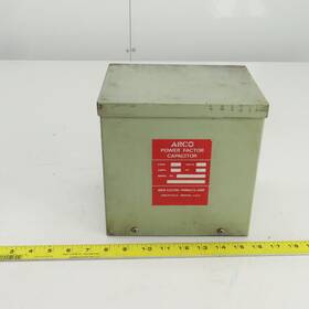 1484.5 Arco 11-14-92 4. 5kvar Power Factor Capacitor 480v 9.3a 1ph
