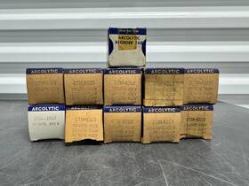 Ctm-1401 Arcolytic Lot Of 11 And More Electrolytic Capacitor 120 Mfd 150 Wvdc New