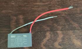 E215893 Bm Cbb61 50/60hz Capacitor Max.temp. 70c