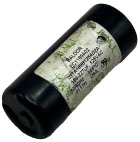 091a189b125ad2a Bmi Ec1189a02 Baldor Electric Capacitor 125vac 50/60hz