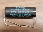 Br40-250 Cornell Dubilier Electrolytic Capacitor Mfd Wvdc