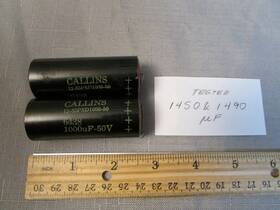 12-65psd1000-50 Callins 2 Electrolytic Capacitor 1000uf 50v Radial Vintage Audio
