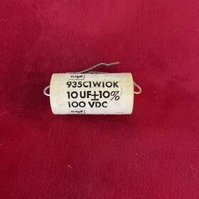 935c1w10k Cde Cap Film 10uf 10% 100vdc Axial 1 Unit