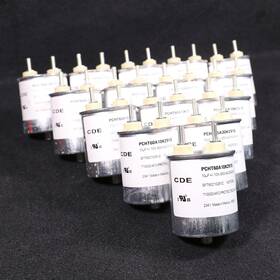 Pcht60a10k291s Cde Lot Of 15 Film Capacitor 10 F /-10% 600vac 50/60hz