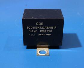Scd205k102a3b31-1f Cde Scd155k122a3a55-f Film Capacitor 1.5uf 1200vdc