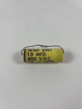 Wmf2w1 Cde 1.0 Mfd 400 Vdc Poly Fill Wrap Capacitor Nos New Old Stock