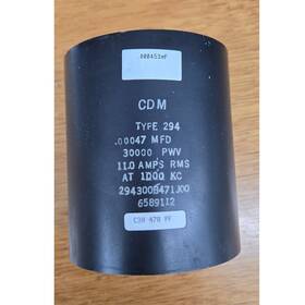 294300b471j00 Cdm Type 294 Fixed Capacitor 452.69 Pf 30 000 Pwv Mpn