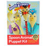 Ready2learn Ce-6902 Center Enterprises Craft Kit Spoon Animals 734653030557