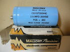 Cg102t200v4c Mallory Large Can Electrolytic Capacitor Nos