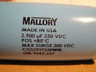 Cgs292t250w4l Mallory Uf Computer Grade Capacitor