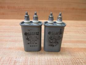4544 Chicago Condenser Capacitor 0.5mfd Pack Of 2