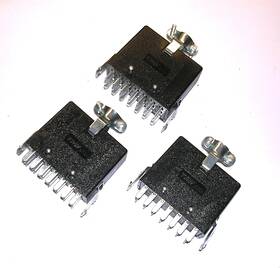 P-321-cct Cinch Lot Of 3 21 Blade Power Connectors -used