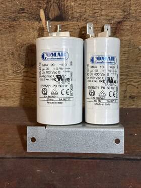 Mka-20 Comar Condensatori Mka 20 And 10 450 Capacitor For John Bean Snap On