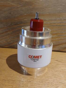 13.3-200pf Comet Cvhe-200ac/15-beac 15/9kv Variable Vacuum Capacitor