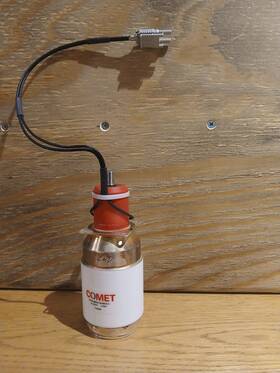 Cvun-250ac Comet Cvun-250ac/15-befa-c 25-250pf 15/9kv Variable Vacuum Capacitor