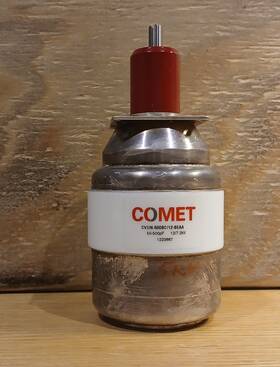 Cvun-500bc Comet Cvun-500bc/12-beaa 50-500pf 12/7.2kv Variable Vacuum Capacitor