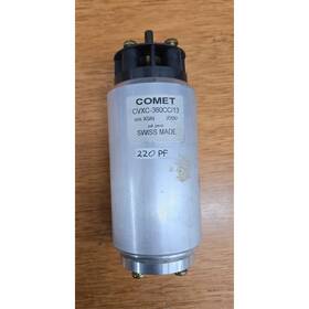 Cvxc-380cc Comet Cvxc-380cc/13 Vacuum Capacitor 220 Pf Aluminum Mpn