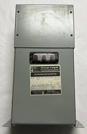 443pmudf Commonwealth Sprague Capacitor 4kvar 480v 3ph