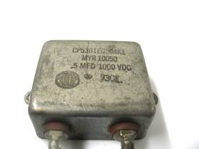 Dyr-10050 Connell Dubiler Myr 10050 Sealed Capacitor 0.5mf 1000v Q0458