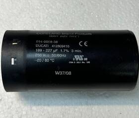 14-0058-38 Copeland Ducati 412809416 Start Capacitor 189-227uf 1.7% 3 Min 250vac