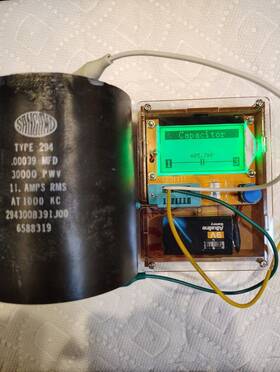 294300b391jo0 Cornell Dubilier Type 294 .00039 Mfd F 30kv 11a Cdm Mica Rf Capacitor