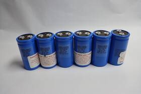 Dcmc612t300cd2d Cornell Dubilier 500c202t350bc2b Lot Of 6 Can Capacitor 6100uf 300v - Untested