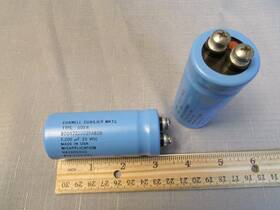 500r722u020aab2b Cornell Dubilier 2 Cornell-dubilier Electrolytic Capacitor Type 500r 7200uf 20wvdc Radial Usa