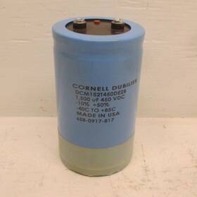 Dcm152t450de2b Cornell Dubilier Capacitor 1 500 Uf 450vdc