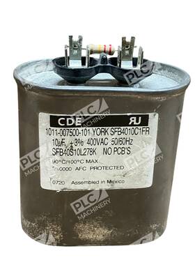 1011-007500-101 Cornell Dubilier Electronics Sfb4010c1fr Run Capacitor 10 F 400v