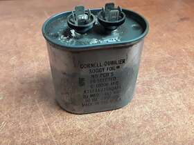 Ktsf44u206qapi Cornell Dubilier Cornell-dubilier Soggy Foil Capacitor No Pcbs Protected