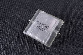 Cy30c103j Corning Cgw Glass Capacitor 0.01uf 5% 300v Mil Spec Axial Used